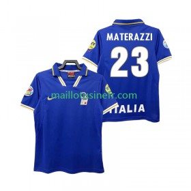 Maillot de Foot Italie MATERAZZI 23 Domicile Retro 1996